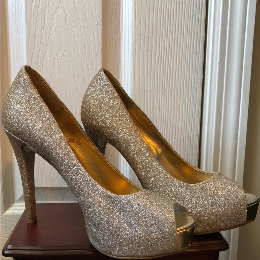 Sparkly heels